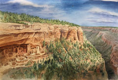 Measa Verde Palace Cliffs